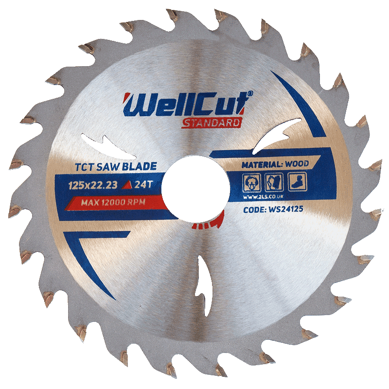 Пиляльний диск WellCut 125x22.23 мм, 24Т